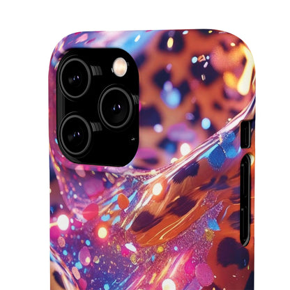 Snap Case Leopard Muster iPhone Handyhülle