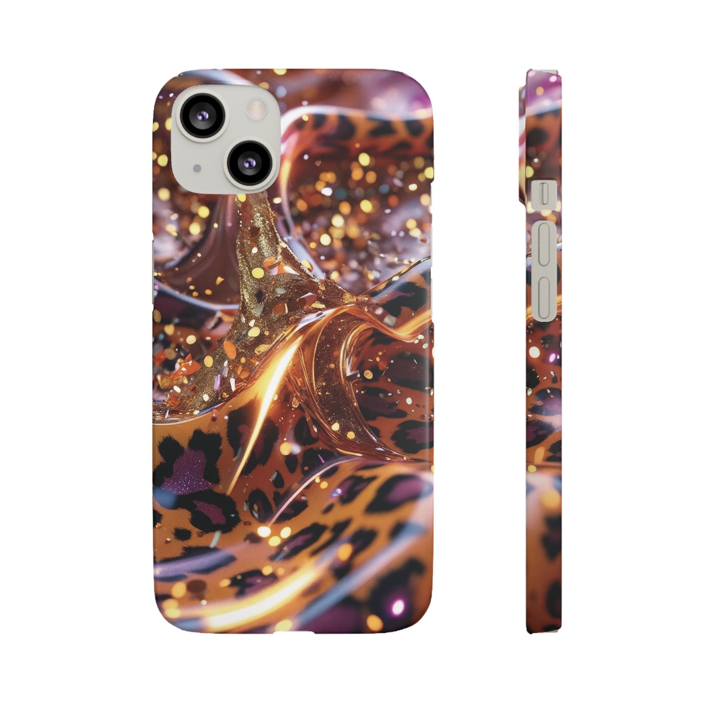 Snap Case Leopard Muster iPhone Handyhülle