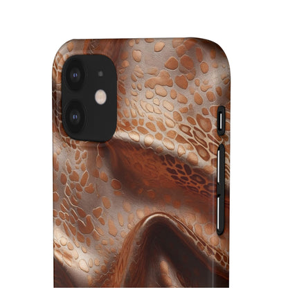Snap Case Leopard Muster iPhone Handyhülle – Luxus trifft Design