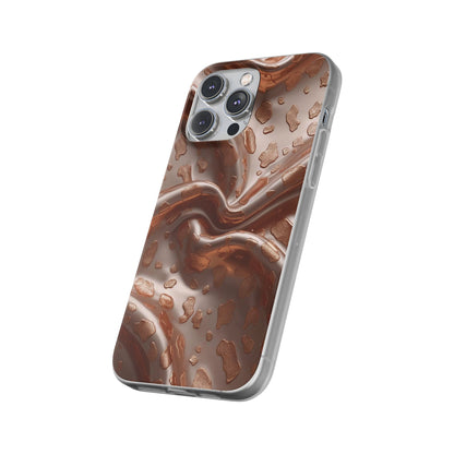 iPhone Flexi Case – Leopardenmuster
