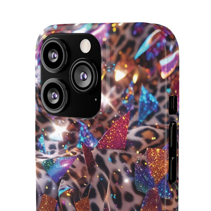 Snap Case Leopard Muster iPhone Handyhülle