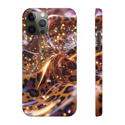 Snap Case Leopard Muster iPhone Handyhülle