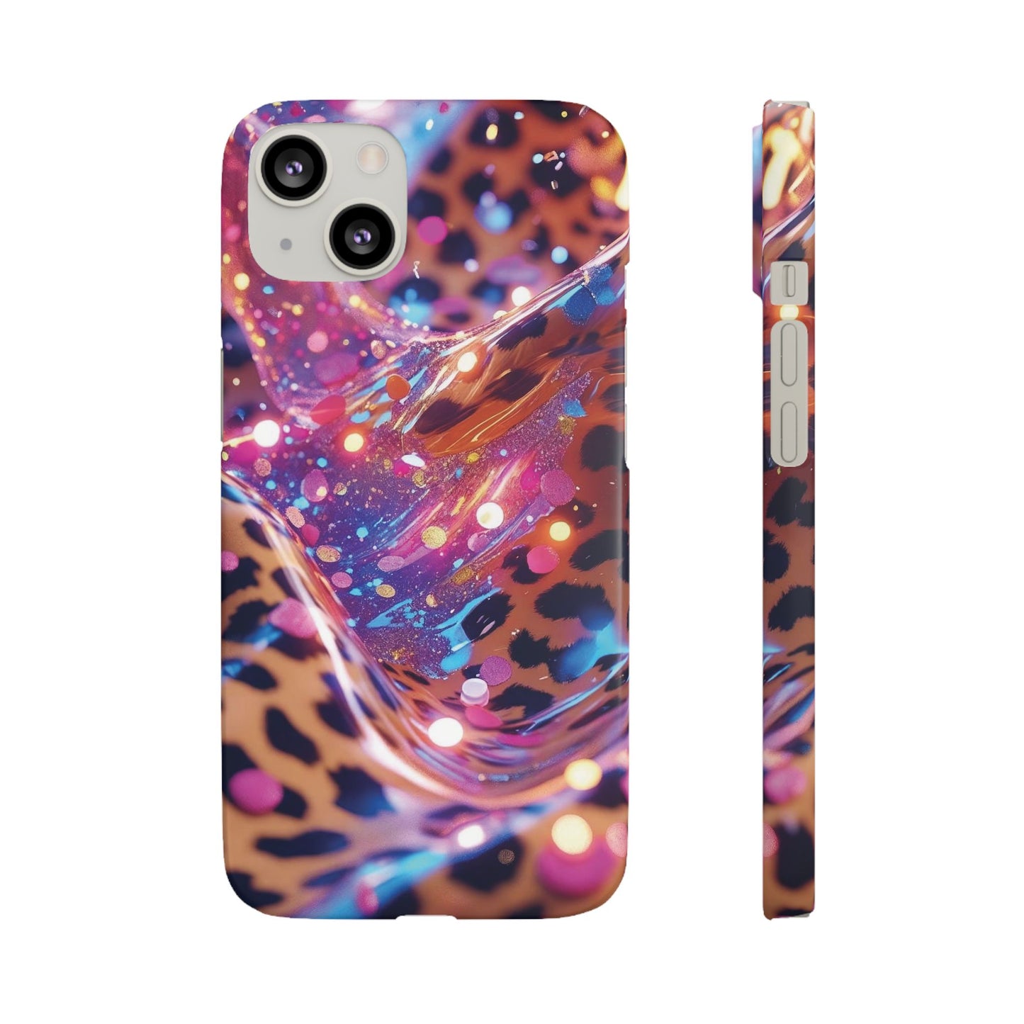 Snap Case Leopard Muster iPhone Handyhülle