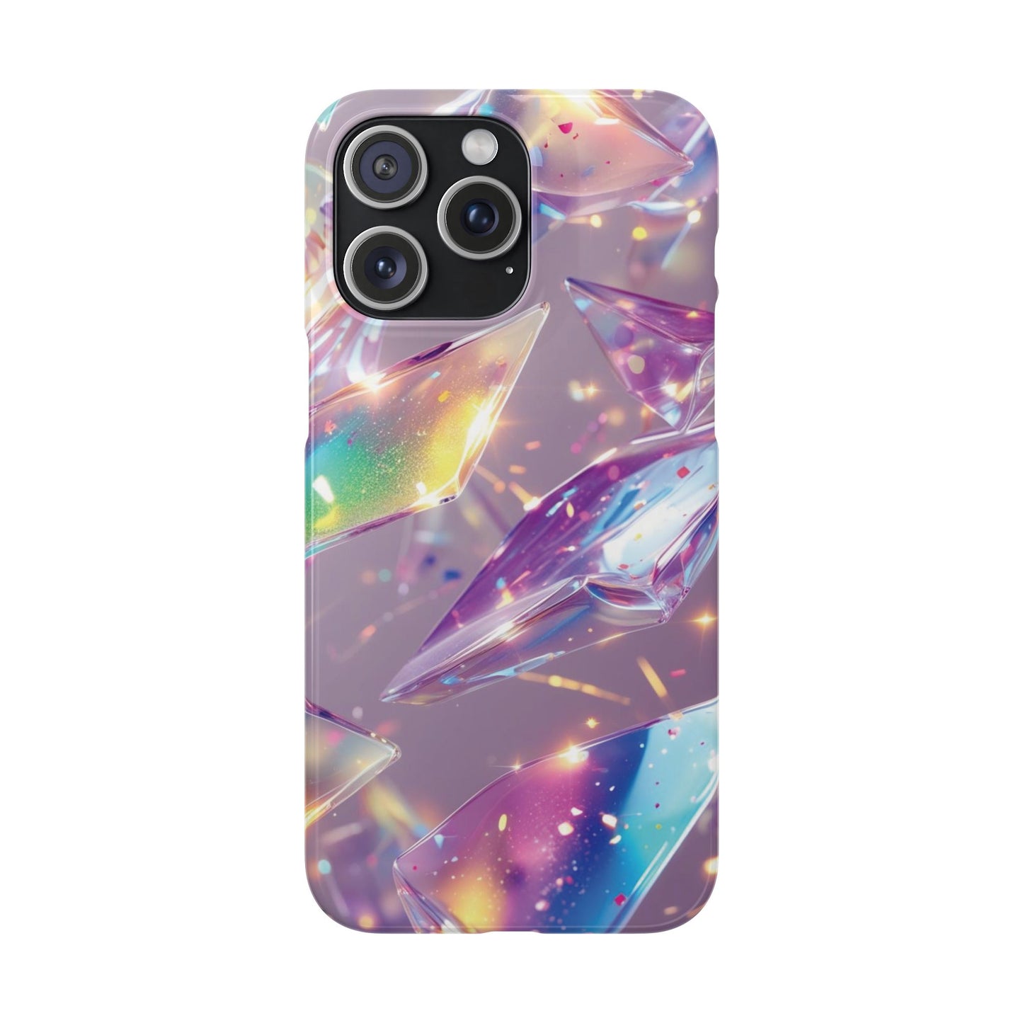 Snap Case iPhone Handyhülle – 3D-Effekt mit Diamant Design