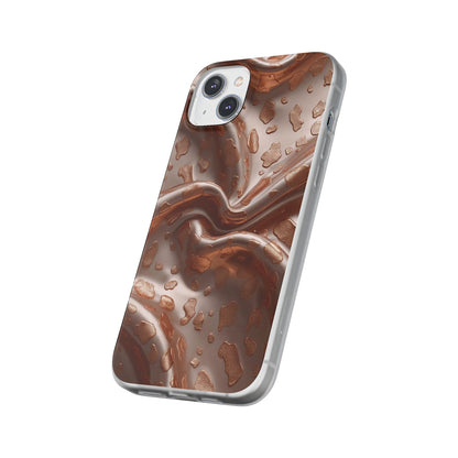 iPhone Flexi Case – Leopardenmuster
