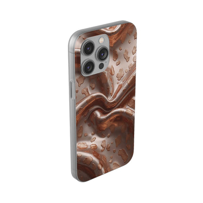 iPhone Flexi Case – Leopardenmuster
