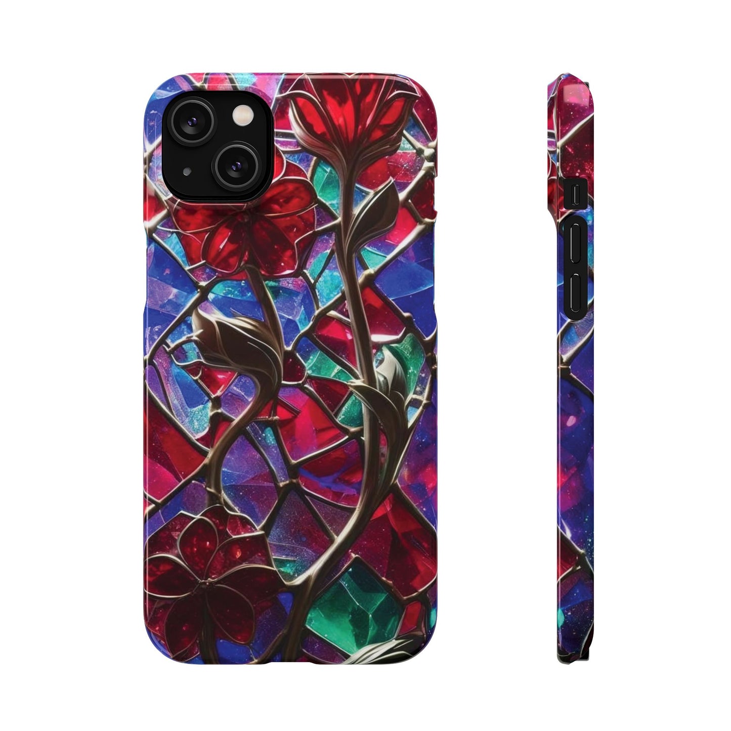 iPhone Snap Case – Glasmosaik 3D Optik Design