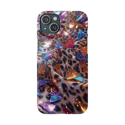 Snap Case Leopard Muster iPhone Handyhülle