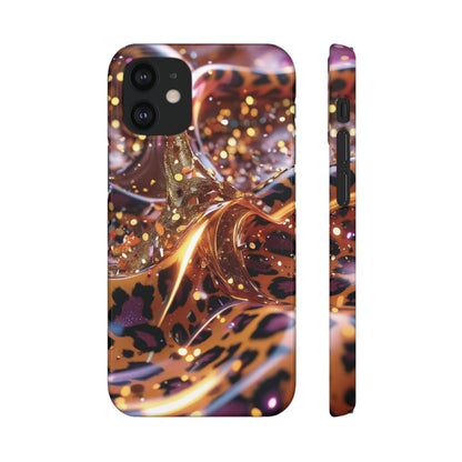 Snap Case Leopard Muster iPhone Handyhülle