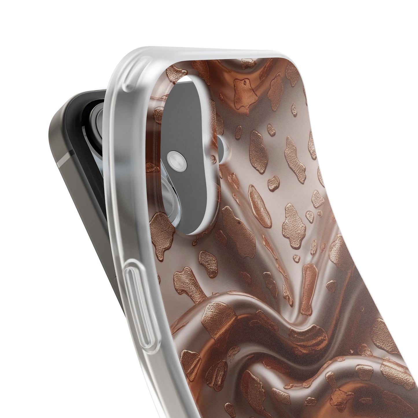 iPhone Flexi Case – Leopardenmuster