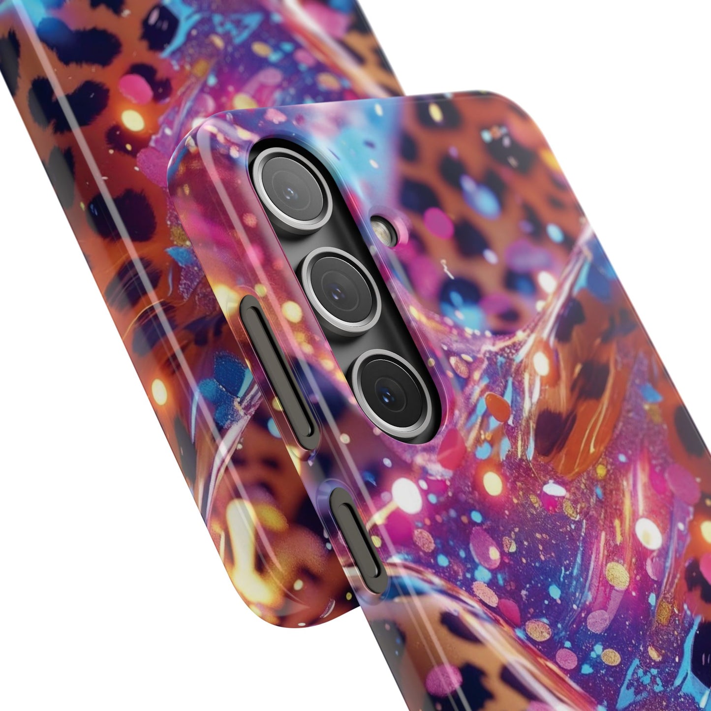 Snap Case Leopard Muster Samsung Handyhülle