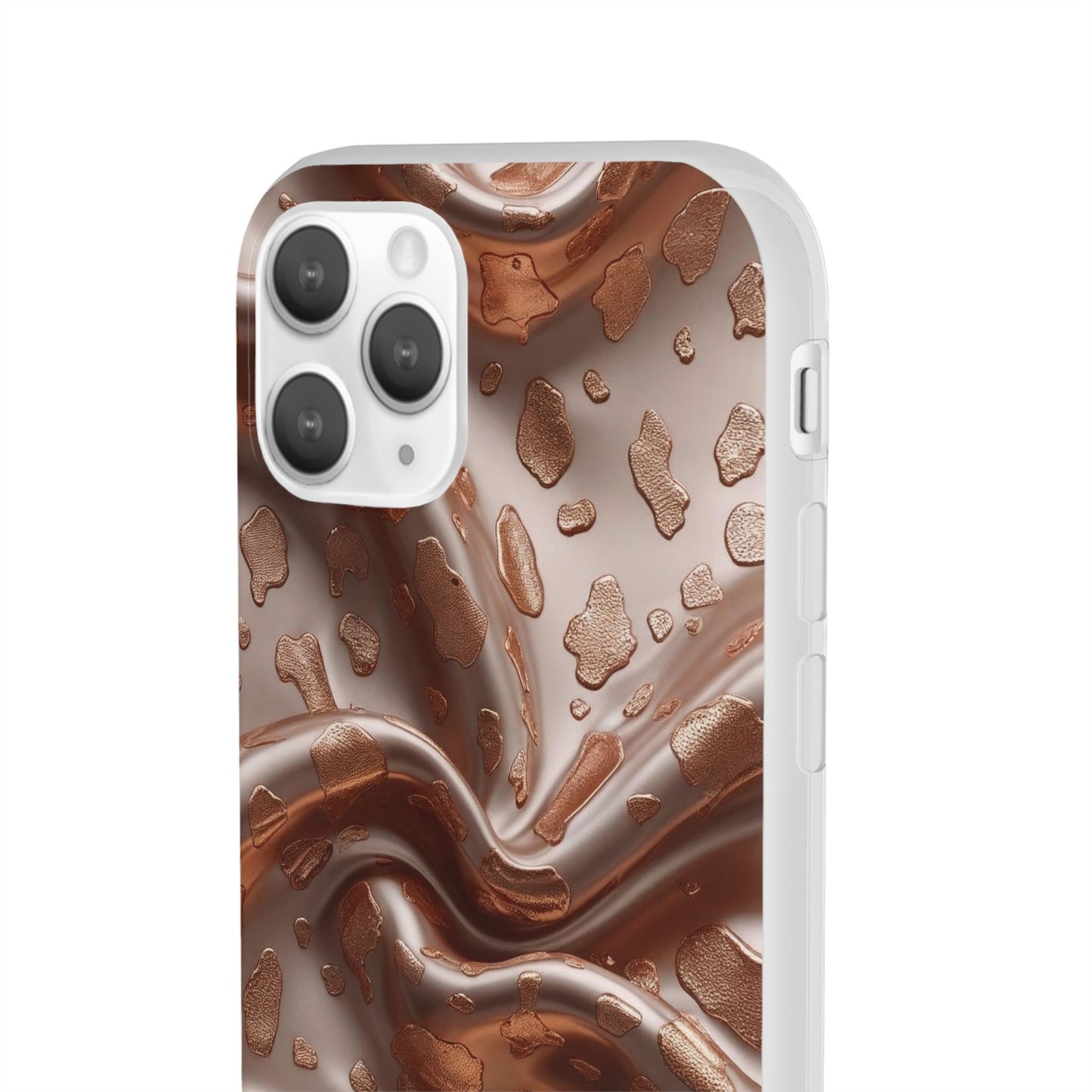 iPhone Flexi Case – Leopardenmuster