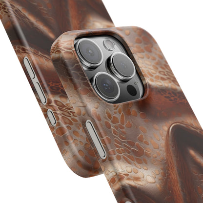 Snap Case Leopard Muster iPhone Handyhülle – Luxus trifft Design