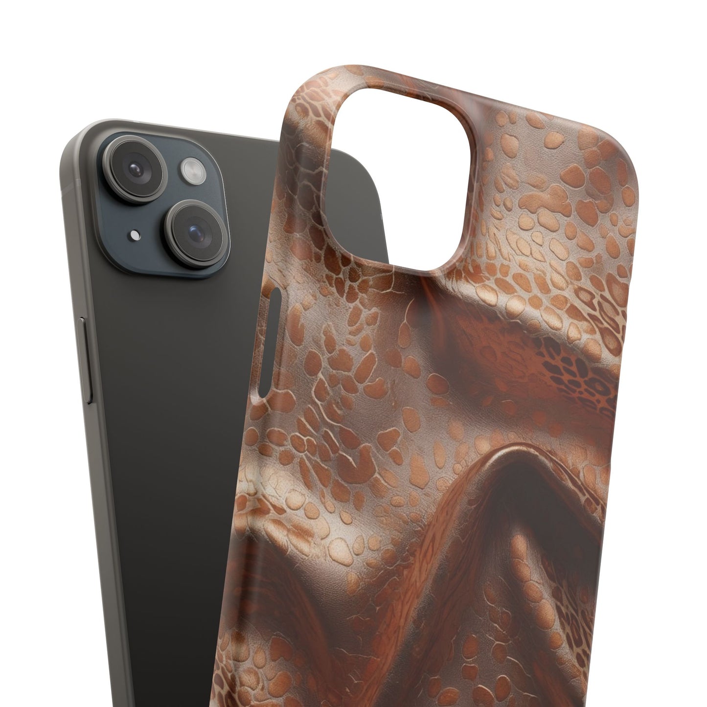 Snap Case Leopard Muster iPhone Handyhülle – Luxus trifft Design