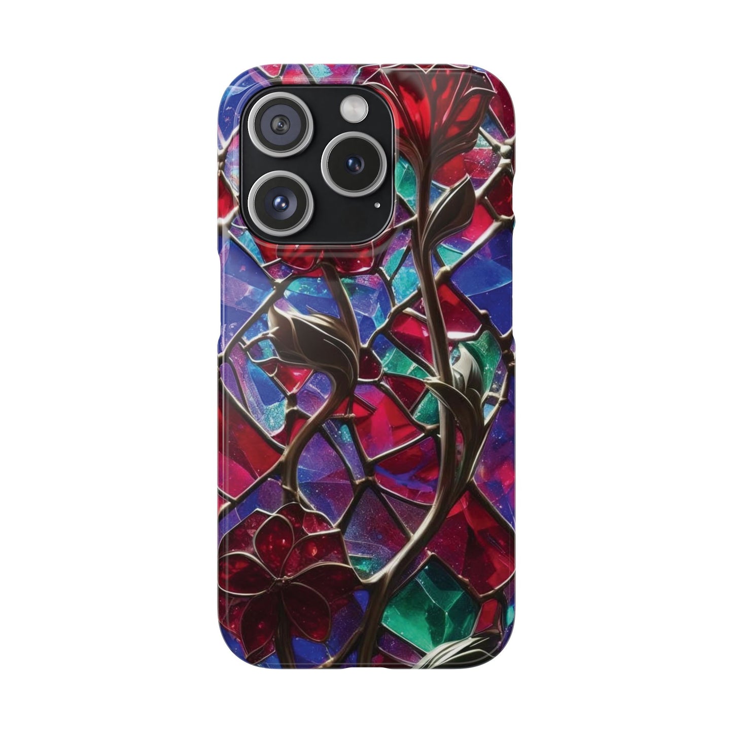 iPhone Snap Case – Glasmosaik 3D Optik Design