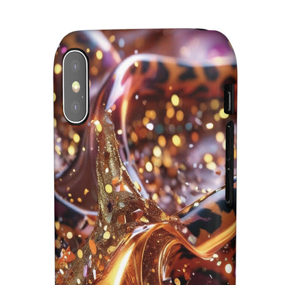 Snap Case Leopard Muster iPhone Handyhülle