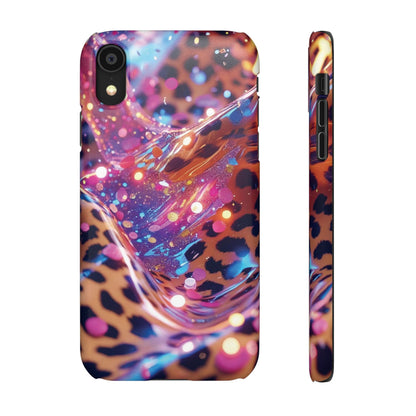 Snap Case Leopard Muster iPhone Handyhülle