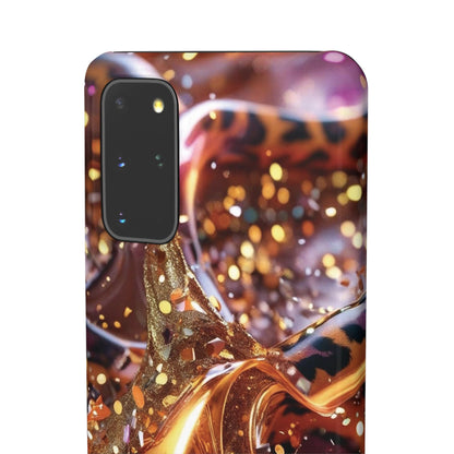 Snap Case Leopard Muster Samsung Handyhülle