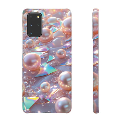 Snap Case Samsung Handyhülle – 3D Perlen Effekt
