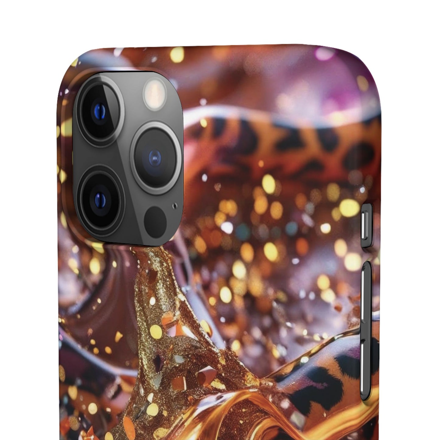 Snap Case Leopard Muster iPhone Handyhülle