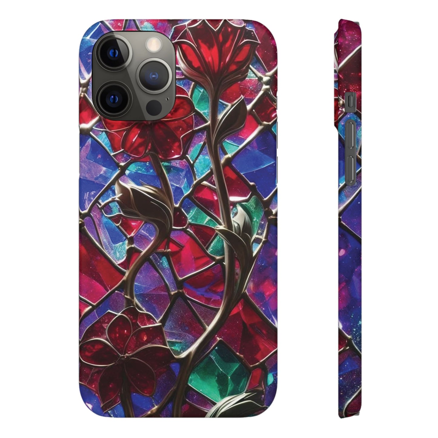 iPhone Snap Case – Glasmosaik 3D Optik Design