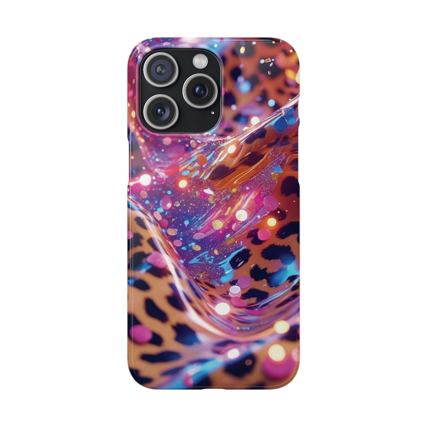Snap Case Leopard Muster iPhone Handyhülle