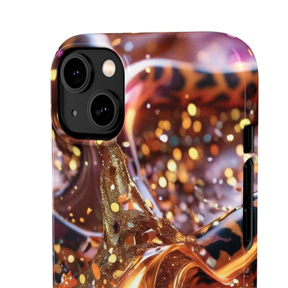 Snap Case Leopard Muster iPhone Handyhülle