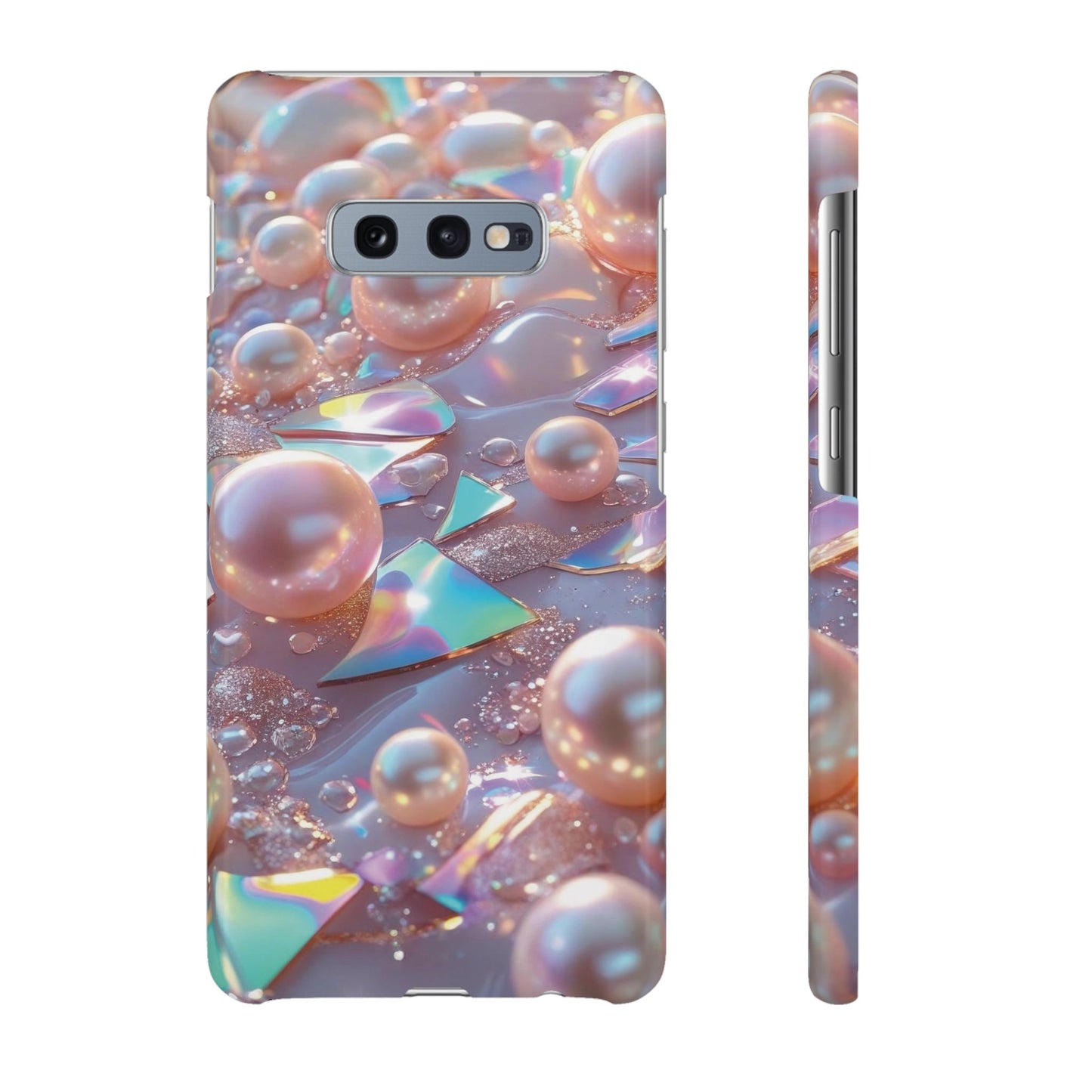 Snap Case Samsung Handyhülle – 3D Perlen Effekt