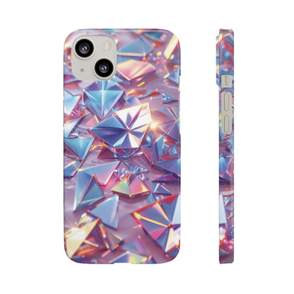 Snap Case iPhone Handyhülle – 3D-Effekt mit Diamant Design