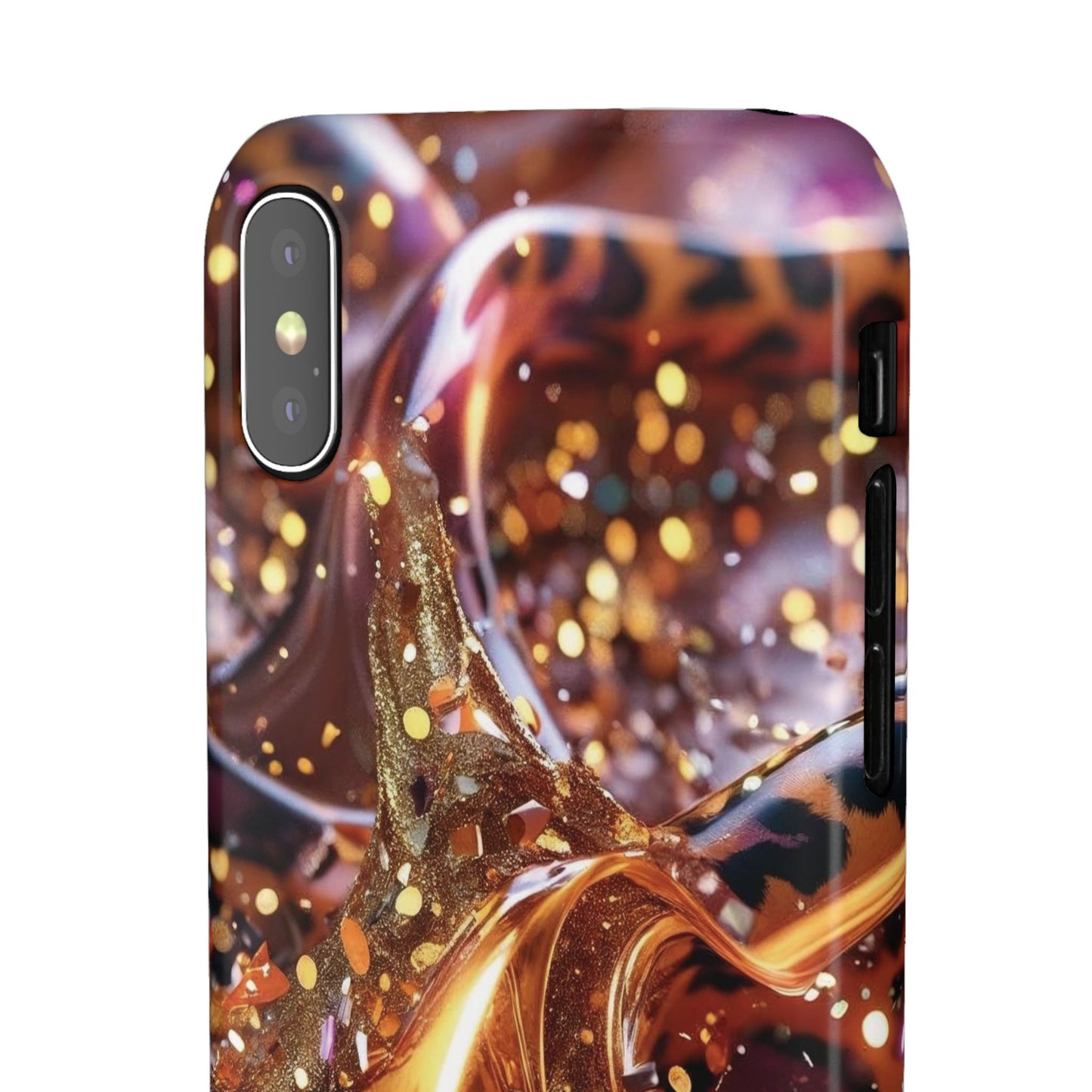 Snap Case Leopard Muster iPhone Handyhülle