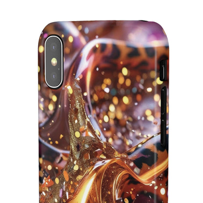 Snap Case Leopard Muster iPhone Handyhülle