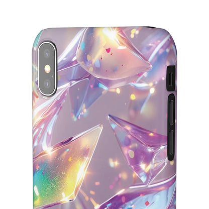 Snap Case iPhone Handyhülle – 3D-Effekt mit Diamant Design