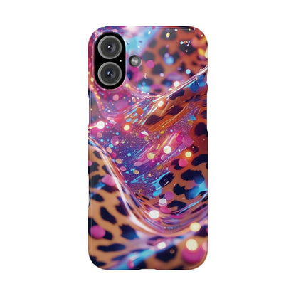Snap Case Leopard Muster iPhone Handyhülle