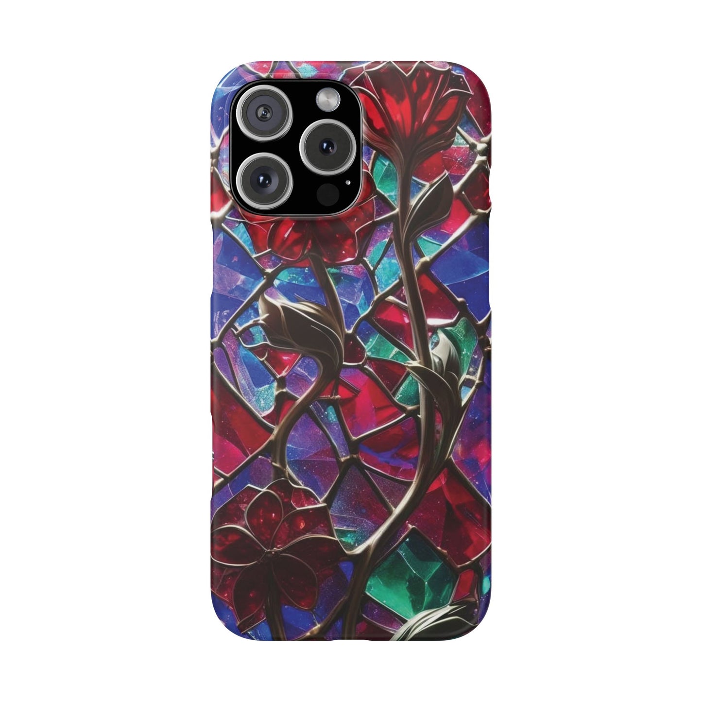iPhone Snap Case – Glasmosaik 3D Optik Design