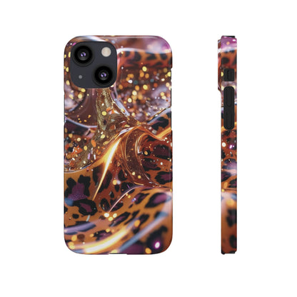 Snap Case Leopard Muster iPhone Handyhülle