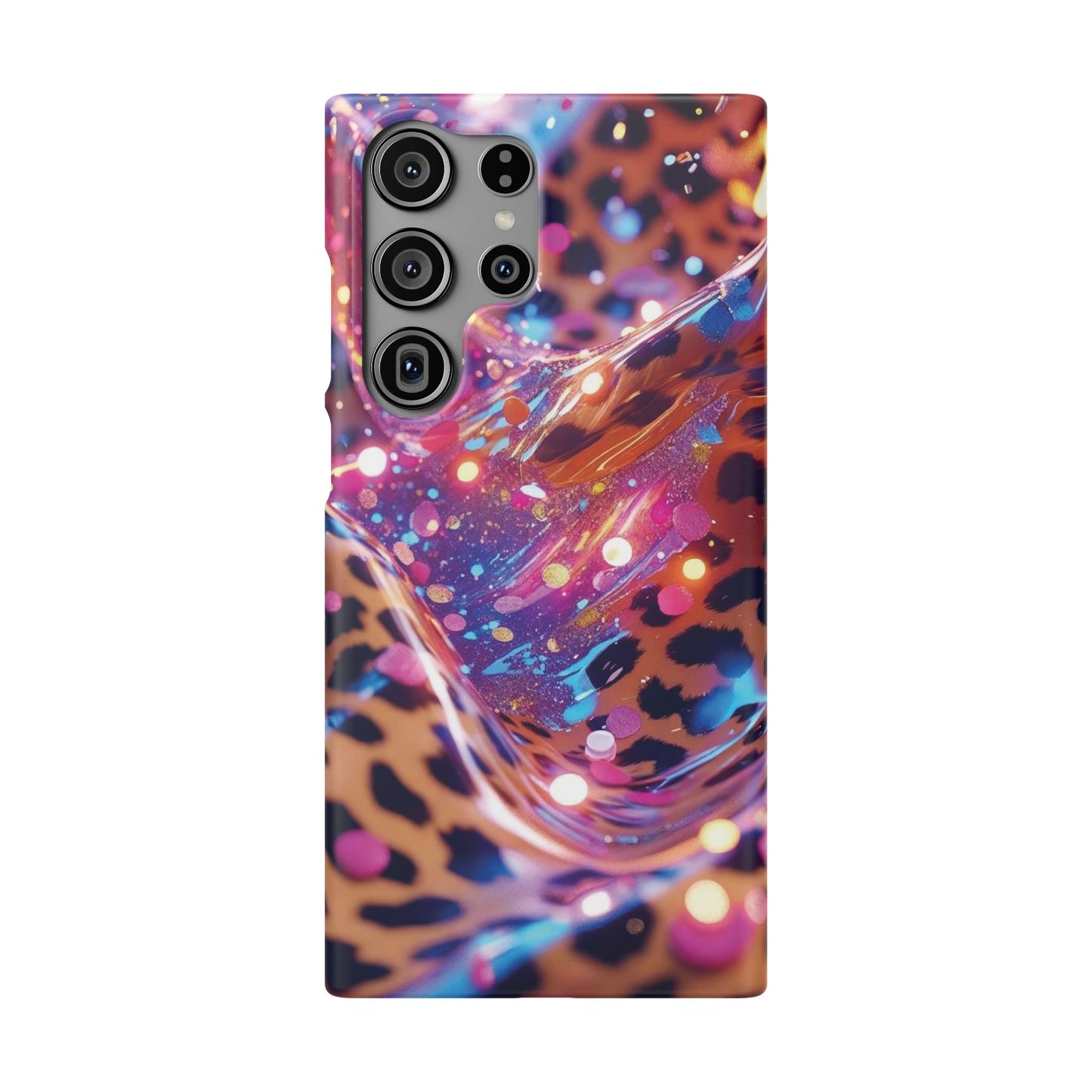 Snap Case Leopard Muster Samsung Handyhülle