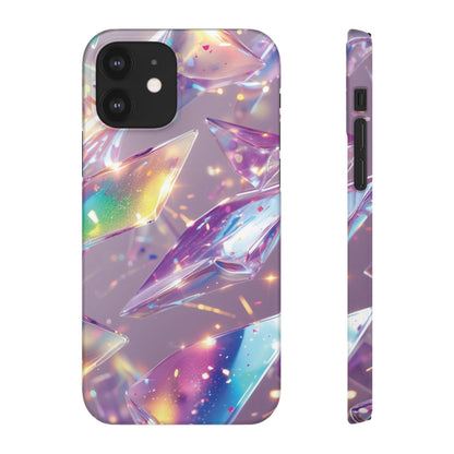 Snap Case iPhone Handyhülle – 3D-Effekt mit Diamant Design