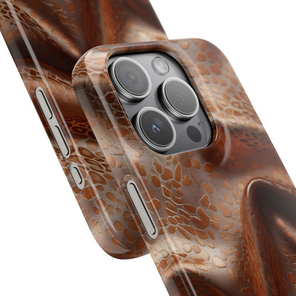 Snap Case Leopard Muster iPhone Handyhülle – Luxus trifft Design