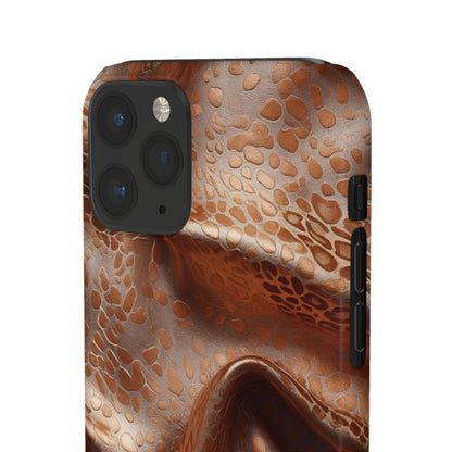 Snap Case Leopard Muster iPhone Handyhülle – Luxus trifft Design
