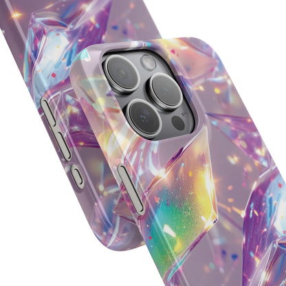 Snap Case iPhone Handyhülle – 3D-Effekt mit Diamant Design