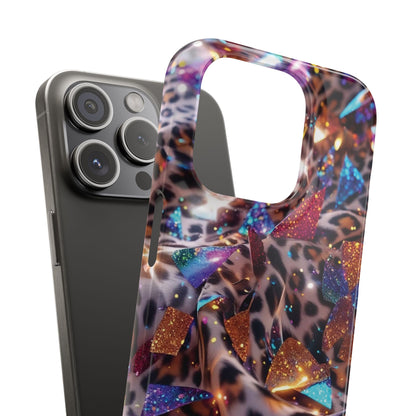 Snap Case Leopard Muster iPhone Handyhülle