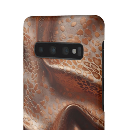 Snap Case Leopard Muster Samsung Handyhülle