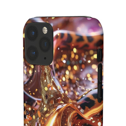 Snap Case Leopard Muster iPhone Handyhülle