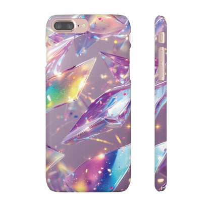Snap Case iPhone Handyhülle – 3D-Effekt mit Diamant Design