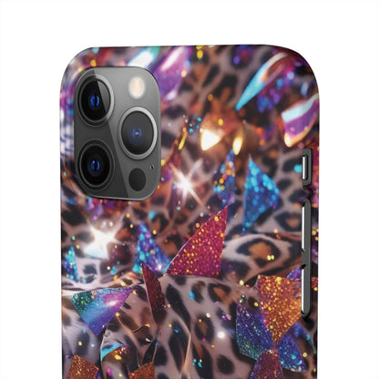 Snap Case Leopard Muster iPhone Handyhülle