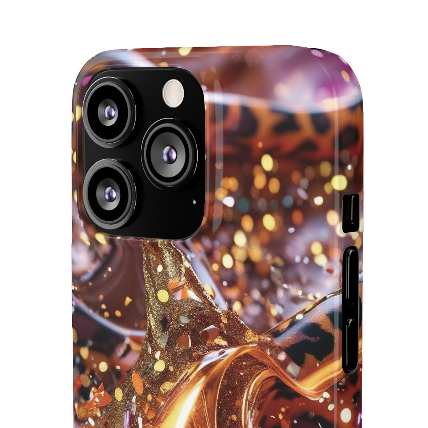 Snap Case Leopard Muster iPhone Handyhülle